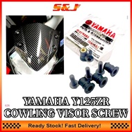 YAMAHA LC135 V2 V3 V4 V5 V6 V7 Y15ZR NVX155 NVX COWLING VISOR SCREW SET COWLING SCREW & BUSH  1SET 4
