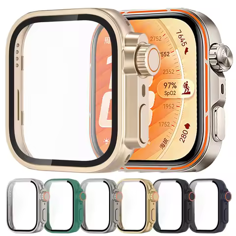 For Huawei Watch Fit 5 Pro Case Tempered Glass Screen Protector Change To Ultra Cover For Huawei Fit