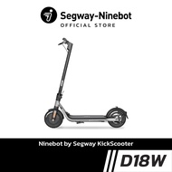 [Official Store] Ninebot D18W สกู๊ตเตอร์ไฟฟ้า รุ่นใหม่ 2024 by Segway KickScooter D Series เครื่องศูนย์ประกันสูงสุด 2 ปี