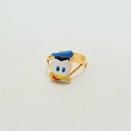 Cincin Anak Emas Muda Gambar Donald Bebek 1/2 Gram