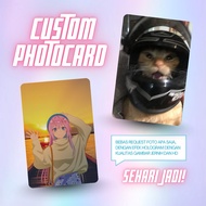 Custom 2-Sided Printed Hologram Photocard Photocard Custom