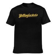 Custom Printing Yellowjackets Logo Active Fast Shipping Men'S Tee