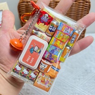 Gacha bag, food and play accessories, baby bag, ga Gacha Bag food Toy Pendant baby Bag Gacha Bag Min