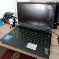 Laptop Gaming HP Pavilion 15 Ryzen 5, RAM 8, SSD 256 BEKAS SECOND