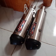 Canister 51mm Apido muffler only for Raider 150 carb Xrm 125 Wave Tmx 155