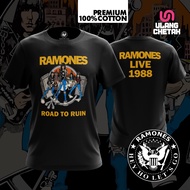Ramones Live 1988 D12 - Tshirt Unisex 100% Premium Cotton