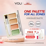 YOU Cloud Touch Correcting Concealer Palette 4.8g | Color Corrector Cream for Blemishes, Dark Circle