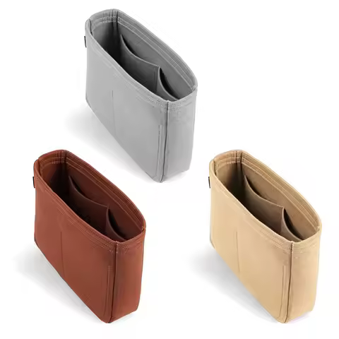 Durable Felt Handbag Insert Bag Bag Support Storage Internal Bag Portable Organization Bag Organiser
