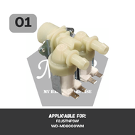 Water Inlet Valve for LG Washing Machine / Inlet Valve Mesin Basuh F2J5TNP3W WD-MD8000WM F2515STGW F