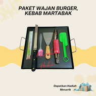 Paket Usaha 01 Wajan Roti Bakar Kebab Burger Steak Ayam