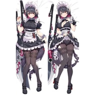 ปลอกหมอนอิงหมอนข้างลายเกม Zenless Zone Ellen Joe Dakimakura Hing เบาะนอนในบ้านปลอกหมอนแอนนิเมะขนาดเต