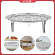 Round Stainless Steel Steamer Rack Steaming Rack Stand Canner Canning Racks Stock Pot Steaming Tray 
