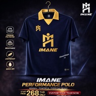 IMANE Sports Shirt Collar Color With M Logo (IMANE) In The Middle IMA1 002