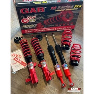 Honda City GN2 / City Hatchback 2020+ - GAB SE Pro Series Fully Adjustable Suspension / Coilovers