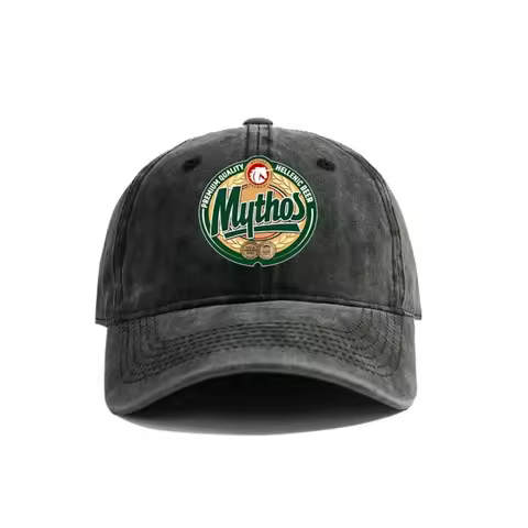 Mythos Beer Baseball Caps Distressed Hats Dad Cap Men Women Retro Outdoor Summer Adjustable Mythos G