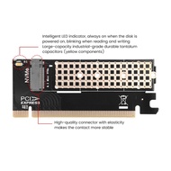 Adapter Konverter / Converter SSD M.2 Nvme to PciE 3.0 x16 / Adapter Ssd M.2 Nvme M Key To Pcie