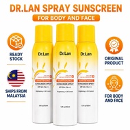 [NEW] DR.LAN SPRAY SUNSCREEN SPF 50 SUNBLOCK FOR FACE & BODY DR LAN | STOK SEDIA