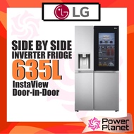 LG 635L Side by Side InstaView & Door-in-Door GC-X257CSES Inverter Fridge GCX257CSES Peti Ais