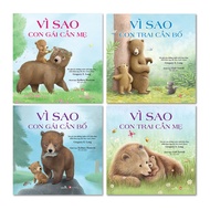 Books - Why Girls, Sons need parents (4 books) - Picture book set