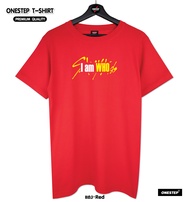 ผ้า cotton แท้ 100% [Super Soft] อย่างดี หนานุ่ม ใส่สบาย ไม่ร้อน ลาย I AM WHO   (no.159)