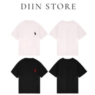 P0L0 R.alph L.a.u.r.e.n Unisex T-shirt embroidered with Cotton logo