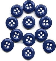ButtonMode Work Shirt Buttons 13mm 20L Style 29 for Army, Dickies, Carhartt, Wrangler, Red Kap, Fits