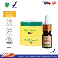 The Face Temulawak Cream Package And Tamanu Oil Original BPOM/Tamanu And Cream Package