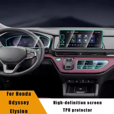 For Honda Odyssey Elysion 2024 Car Interior Door Center Console Media Dashboard Navigation TPU Anti-