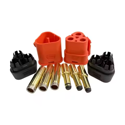 QS6T/QS8T Plug Male Female Three Core Power Wiring Harness Connector with Lock Buckle Anti Sparking 