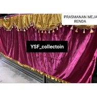 PREMIUM DINING TABLE BUFFET COVER 210 CM LENGTH | BUFFET TABLE MAT