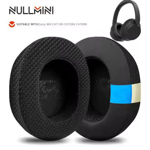 Nullmini Replacement Earpads for Sony WH-CH710N CH720N CH700N Headphones Cooling Gel Ear Pads Cushio