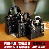 Membeli beg wanita 2023 beg tangan kulit beg lady dior baru wangian kecil rantai berlian sebelah bah