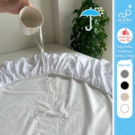 GONI Waterproof bed sheet with elastic for mattresses 4-25cm high, Dimensions 1m x 2m, 1m2, 1m4, 1m6