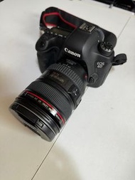 Canon 6D + 24-105 F4 連filter 原廠電池 原裝鏡頭袋遮光罩頸帶