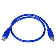 elzadobashop สายเคเบิลข้อมูล usb 3.0 สาย USB3.0 สายUSB2.0 30cm ตัวผู้ไปตัวผู้ AM ถึง AM สายอะแดปเตอร