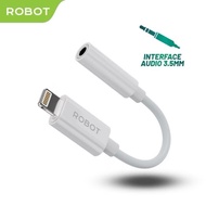 Robot RUL03 Splitter Lightning to Jack 3.5MM Audio Headphone Adapter