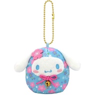 Nakajima Corporation Sanrio Characters Sakura Daruma Mascot Cinnamoroll 205377-24 H6.5 x W9.5 x D5cm
