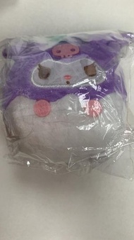 Sanrio - 三麗鷗 Sanrio Kuromi 酷洛米 可羅米 紫色不倒翁毛絨公仔掛件 週邊掛飾[平行進口]