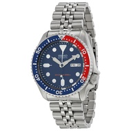 SEIKO_Automatic Diver 200m Mens watch ขอบ Pepsi สีเงิน/สีดำ สายสแตนเลส รุ่น SKX007K2 นาฬิกาผู้ชายอัต