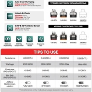 [Cartridge] - Oxva Vprime 5Ml 0.2 0.4 0.6 0.8 By Oxva Catridge Oxva V Prime Pods Catridge Termurah R