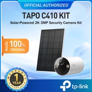 TP-Link Tapo C410 KIT ชุดกล้องวงจรปิด คมชัด 2K 3MP พร้อมแผงโซล่าร์เซลล์ Solar-Powered Security Came