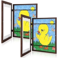 Ck] Kids Art Frames, 8.5x11 Front Opening Kids Artwork Frames Changeable, White Artwork Display Stor