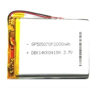 Brand New OPPO S39 MP4 505068 055068 3.7V Polymer Lithium Battery 2000mAh