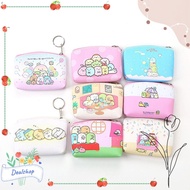 DEALSHOP San-X Sumikko Gurashi Coin Bag Birthday Gift Cartoons Pattern Small Wallet Zipper Pocket
