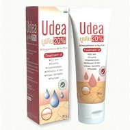 3 หลอดส่งฟรี x Udea cream 20% ยูเดีย ครีม ยูเรีย urea ครีมให้ความชุ่มชื้น ลดผื่นคัน