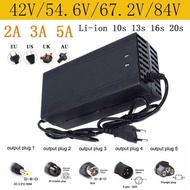 36V 48V 52V 60V 72V 10S 13S 16S 20S Li-ion Battery 42V 54.6V 58.8V 67.2V 84V 2A 3A 5A Intelligent Fa