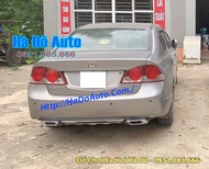 Líp chia po honda civic 2007 2008 2009 2010 2011 2012 - Độ Líp Pô Civic 2007 2008 2009 2010 2011 201