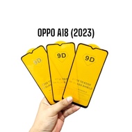 LAYAR Tempered Glass OPPO A18 (2023) 6.5" Anti-Scratch Full Glass 9D Screen