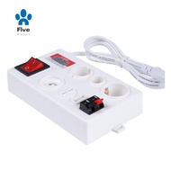 E27 B22 E14 Lamp Bulb Tester LED Light Voltage Power Quick Test Box Fast Testing with Power Display 