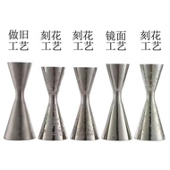 Double-Headed Ounce Cup 304 Stainless Steel Measuring Bar Wine Device Household Mixing Glass One-Pie